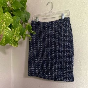 J Crew Tweed Pencil Skirt